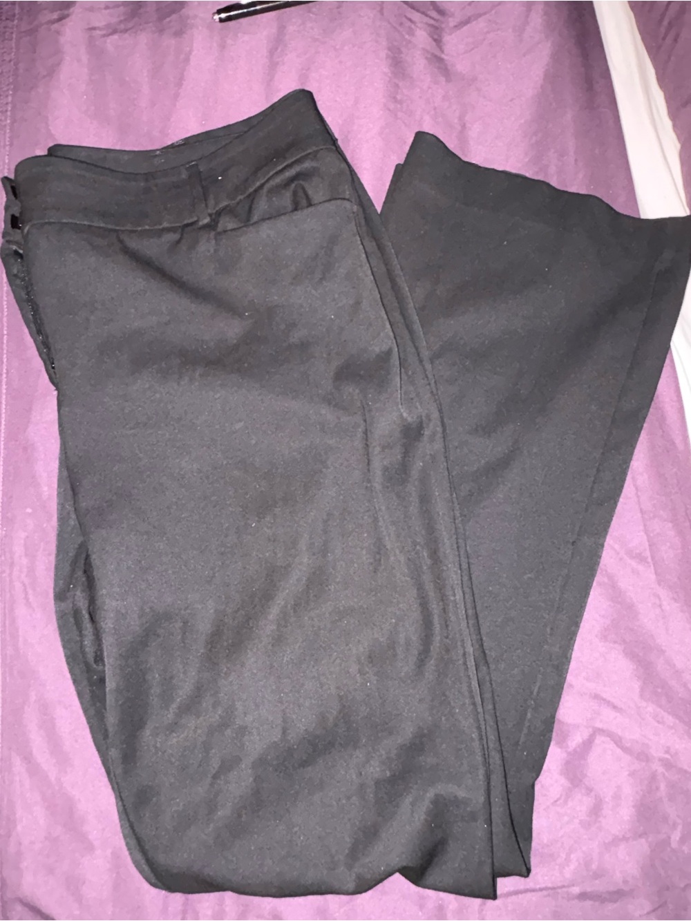 New York & Company Black Wide-Leg Pants